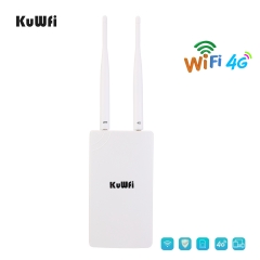 KuWFi Waterproof Outdoor 4G CPE Router 150Mbps CAT4 LTE Routers