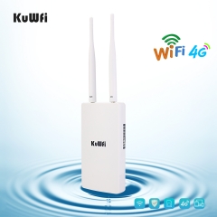 KuWFi Waterproof Outdoor 4G CPE Router 150Mbps CAT4 LTE Routers