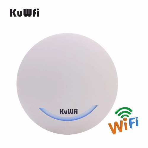 KuWFi 1200Mbps Ceiling Wireless AP 11ac 2.4Ghz&5.8 Ghz Ceiling-mounted AP Indoor