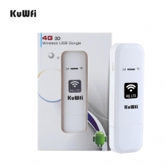 KuWFi 4G WIFI Modem Dongle Router 150Mbps Universal Unlocked 4G SIM Card WIFI Adaptor