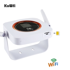 KuWFI 4G Router Buit-in Power Bank Unlocked 3G/4G CAT4 150Mbps Mobile Wifi Hotspot Sim Card