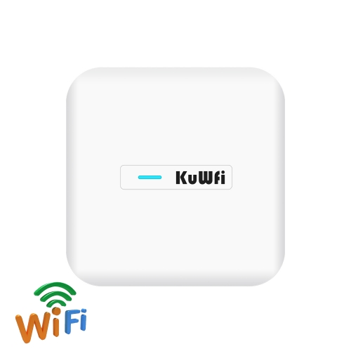 KuWFi Dual-band WIFI 6 Ceiling AP 3000Mbps MESH 2.5G WAN/LAN Wireless Access Point