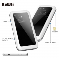 KuWFi eSim router mobile wifi router 5g 4500mah 5G NR SA NSA WiFi 6 Mobile wifi router