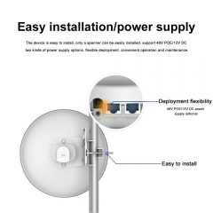 KuWFi 20KM CPE Wifi Bridge 29dbi Antenna 11ac Wave2 900mbps Wifi Extender PTP Wireless Bridge